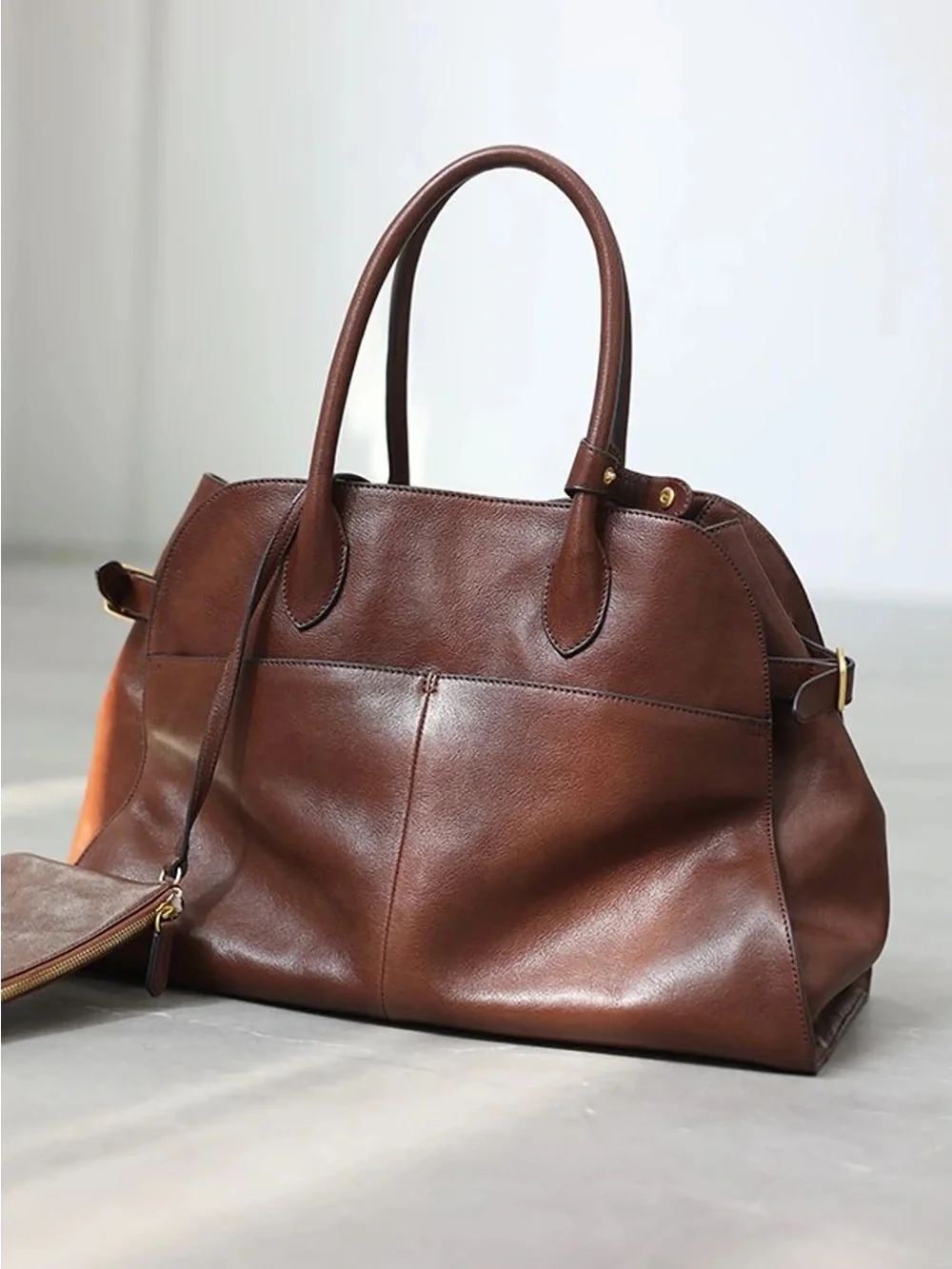 Atorie jazz q cowhide Tote / Top-Handle Satchel new with tags